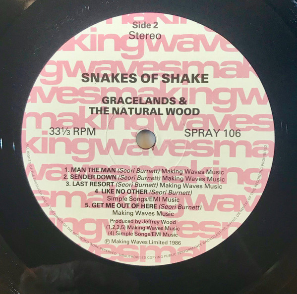Snakes Of Shake - Graceland And The Natural Wood (LP, Album) (Near Mint (NM or M-)) - Image 4