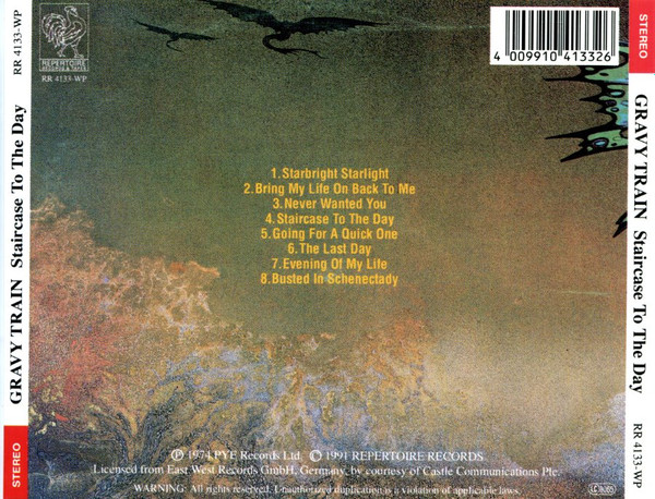 Gravy Train - Staircase To The Day (CD, Album, RE) (Near Mint (NM or M-)) - Image 2