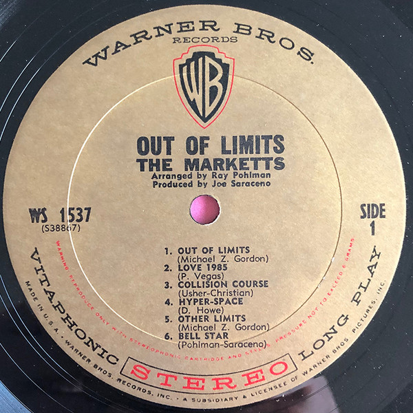 The Marketts - Out Of Limits (LP, Ter) (Mint (M)) - Image 3