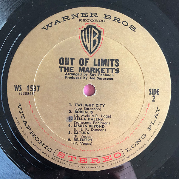 The Marketts - Out Of Limits (LP, Ter) (Mint (M)) - Image 4