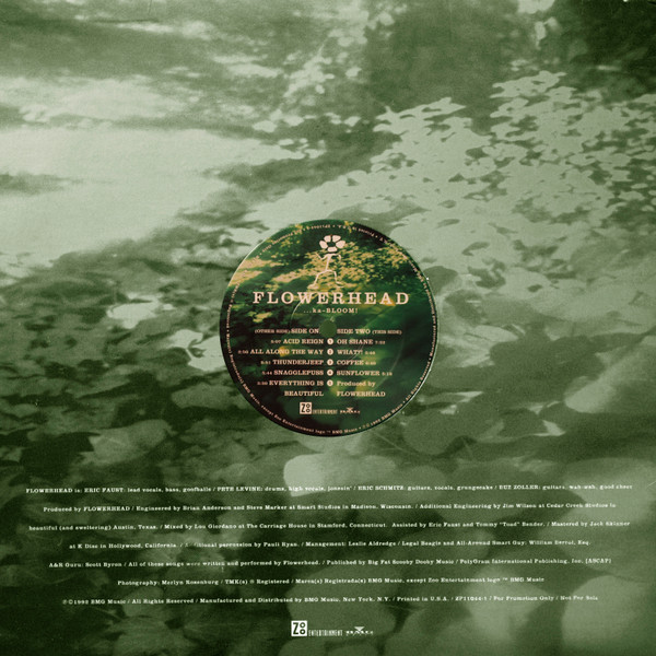 Flowerhead - ...ka-BLOOM! (LP, Album, Promo, Gre) (Near Mint (NM or M-)) - Image 2