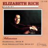 Robert Schumann, Elizabeth Rich (3) - Schumann - Carnaval / Five Novelletten (CD, Album) (Mint (M))