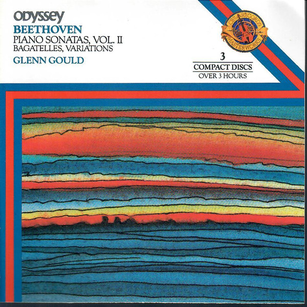 Ludwig Van Beethoven, Glenn Gould - Piano Sonatas, Vol. II - Bagatelles, Variations (3xCD, Album, Comp, RM) (Mint (M))