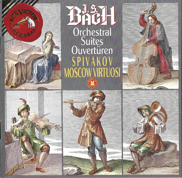 Johann Sebastian Bach, Vladimir Spivakov, Moscow Virtuosi - Orchestral Suites = Ouvertüren (2xCD, Comp) (Near Mint (NM or M-)) - Image 5