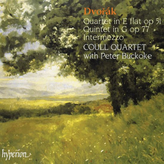 Antonín Dvořák, Coull Quartet, Peter Buckoke - Quartet In E Flat Op 55, Quintet In G Op 77 & Intermezzo (CD, Album) (Near Mint (NM or M-))