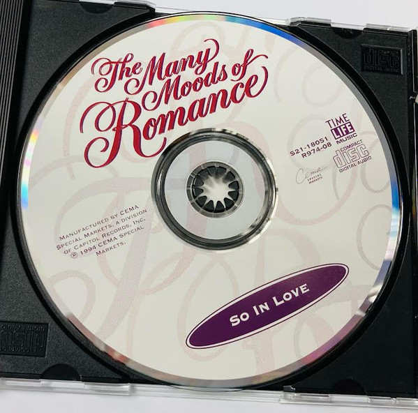 Various - The Many Moods Of Romance: So In Love (CD, Comp) (Near Mint (NM or M-)) - Image 2