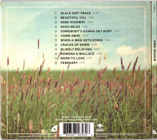 The Waifs - Beautiful You (CD, Album) (Near Mint (NM or M-)) - Image 2