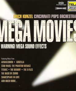 Erich Kunzel, Cincinnati Pops Orchestra - Mega Movies (CD) (Near Mint (NM or M-))