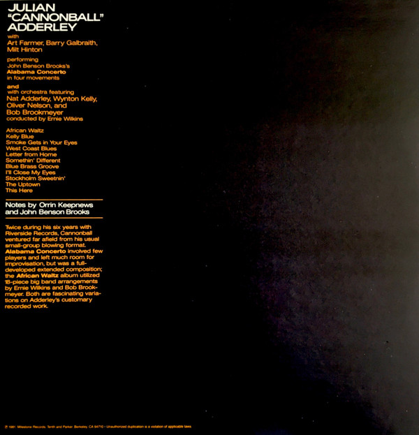 Cannonball Adderley - Alabama Africa (2xLP, Comp) (Very Good Plus (VG+)) - Image 4
