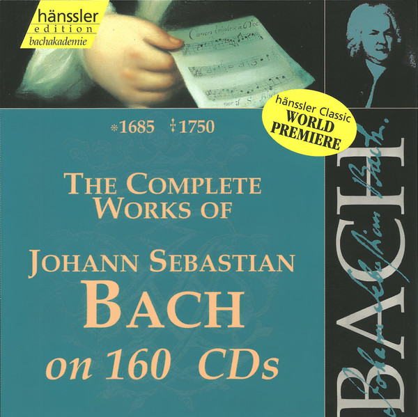 Johann Sebastian Bach - The Complete Works of Johann Sebastian Bach on 160 CDs (CD, Promo) (Near Mint (NM or M-))