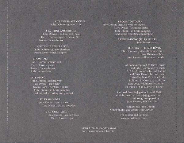Julie Doiron - Désormais (CD, Album) (Near Mint (NM or M-)) - Image 3
