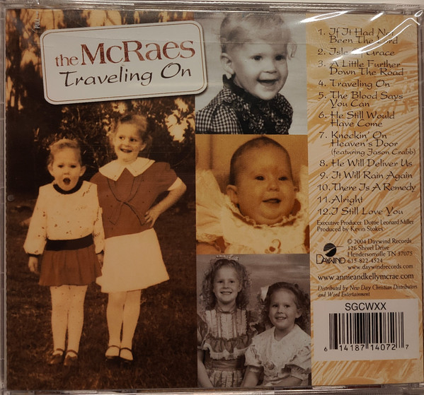 The McRaes - Traveling On (CD, Album) (Mint (M)) - Image 2