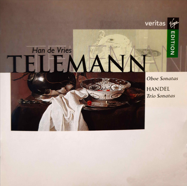 Georg Philipp Telemann / Georg Friedrich Händel - Han de Vries - Oboe Sonatas And Trio Sonatas (CD, Comp, RM) (Near Mint (NM or M-))