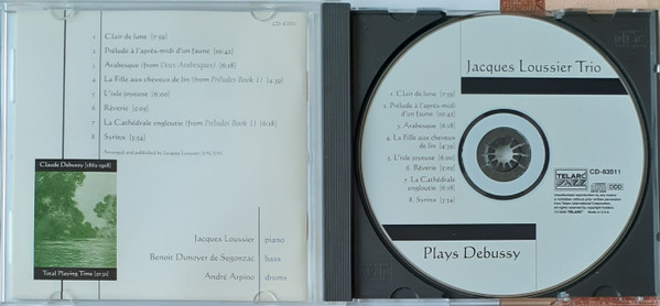 Jacques Loussier Trio - Plays Debussy (CD, Album) (Near Mint (NM or M-)) - Image 3