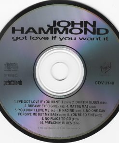 Alternative view of John Paul Hammond - Got Love If You Want It (CD, Album) (Near Mint (NM or M-))
