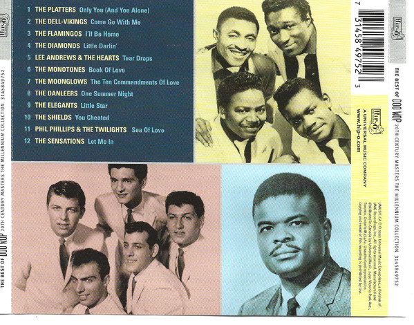 Various - The Best Of Doo Wop (CD, Comp) (Mint (M)) - Image 2