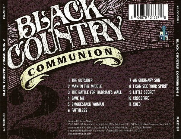Black Country Communion - 2 (CD, Album) (Near Mint (NM or M-)) - Image 2