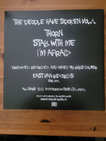 Econoline Crush - The People Have Spoken Vol. 1 (12", EP, Ltd) (Near Mint (NM or M-)) - Image 2