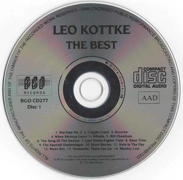 Leo Kottke - The Best (2xCD, Comp, RE) (Near Mint (NM or M-)) - Image 3