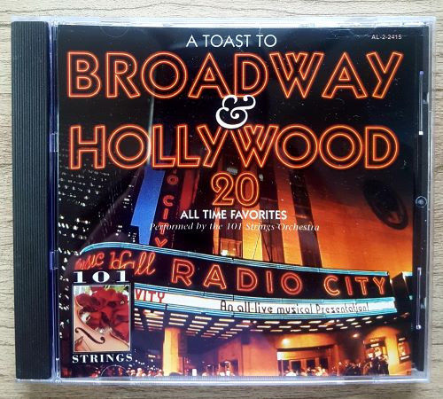 101 Strings - A Toast To Broadway & Hollywood (CD, Comp) (Mint (M))