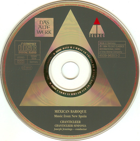 Chanticleer - Mexican Baroque (CD, Album) (Near Mint (NM or M-)) - Image 3