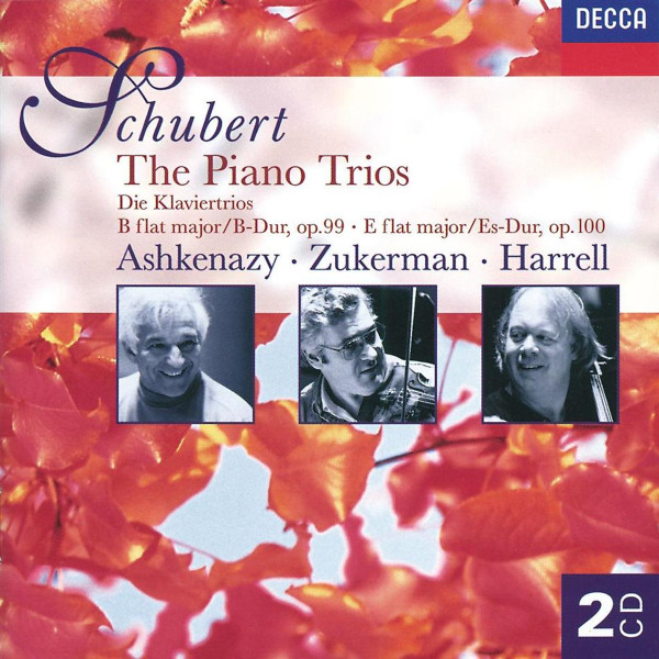 Franz Schubert - Vladimir Ashkenazy · Pinchas Zukerman · Lynn Harrell - The Piano Trios (2xCD, Album, RE) (Mint (M))