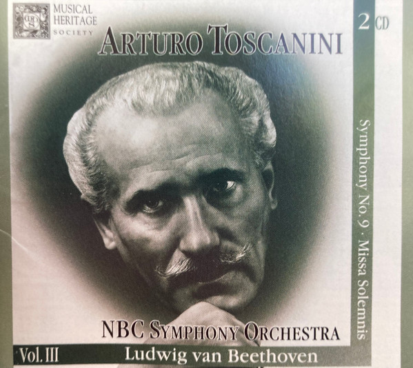 Ludwig van Beethoven - Arturo Toscanini, NBC Symphony Orchestra - Symphony No.9 "Choral" / Missa Solemnis (2xCD, Comp, Mono, Club) (Near Mint (NM or M-))
