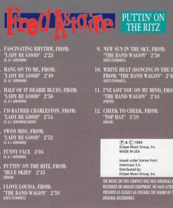 Alternative view of Fred Astaire - Puttin' On The Ritz (CD, Comp) (Mint (M))
