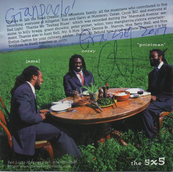 Corey Harris - Greens From The Garden (HDCD, Album) (Near Mint (NM or M-)) - Image 2