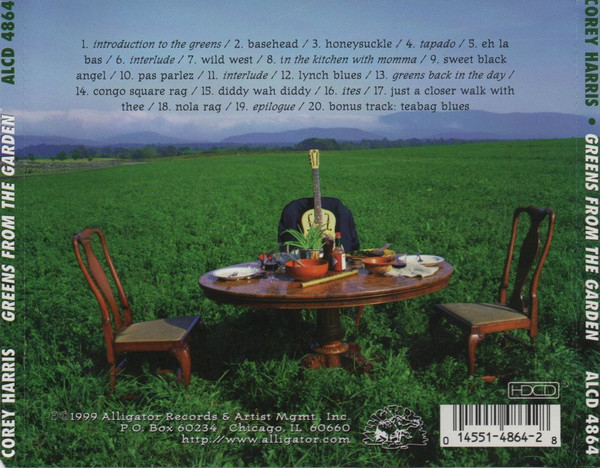 Corey Harris - Greens From The Garden (HDCD, Album) (Near Mint (NM or M-)) - Image 4