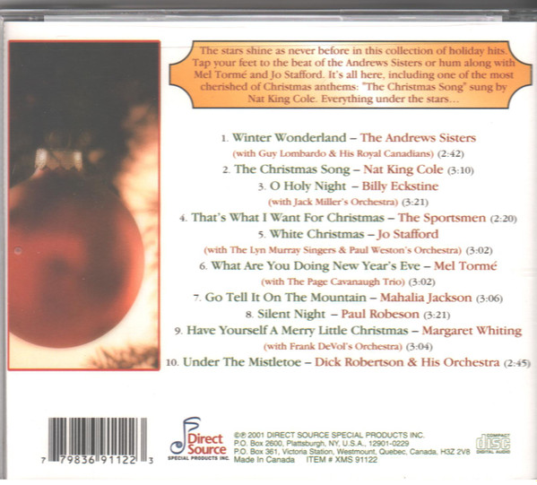 Various - Christmas With The Stars (CD, Comp) (Mint (M)) - Image 2