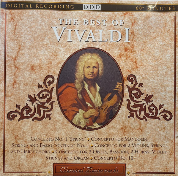 Antonio Vivaldi - The Best Of Vivaldi (CD, Comp) (Mint (M))