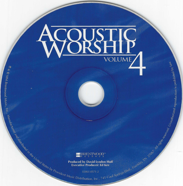 Various - Acoustic Worship (Volume 4) (CD) (Mint (M)) - Image 3