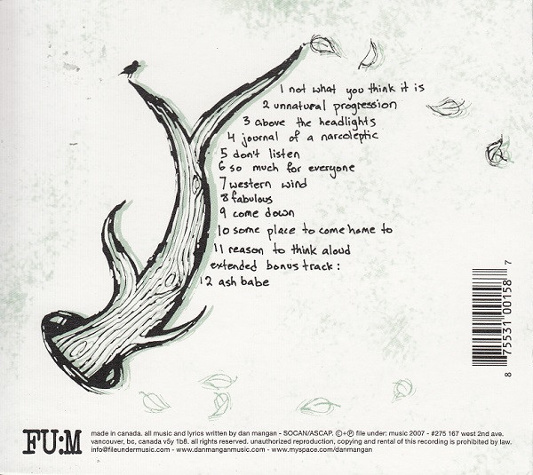 Dan Mangan (2) - Postcards And Daydreaming (CD, Album, Dig) (Mint (M)) - Image 4