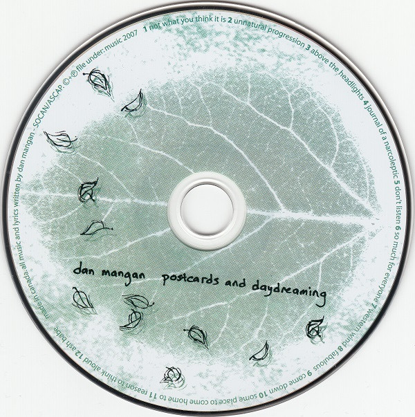 Dan Mangan (2) - Postcards And Daydreaming (CD, Album, Dig) (Mint (M)) - Image 5