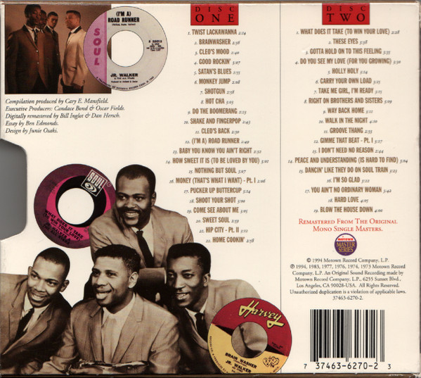 Junior Walker & The All Stars - Nothin' But Soul (The Singles 1962-1983) (2xCD, Comp) (Near Mint (NM or M-)) - Image 2
