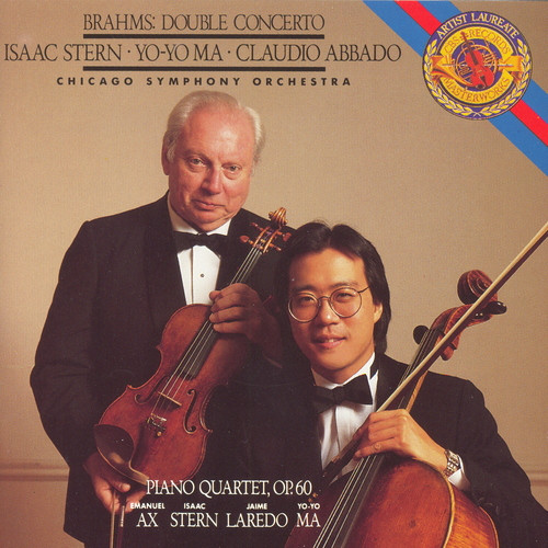 Johannes Brahms - Isaac Stern · Yo-Yo Ma · Claudio Abbado, Chicago Symphony Orchestra - Double Concerto · Piano Quartet, Op. 60 (CD, Album) (Near Mint (NM or M-))