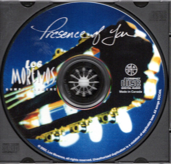 Los Morenos (6) - Presence Of You (CD) (Near Mint (NM or M-)) - Image 3