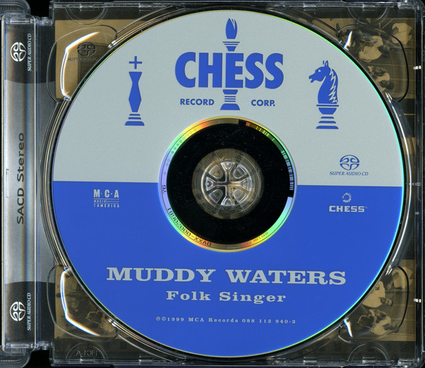 Muddy Waters - Folk Singer (SACD, Album, RE, RM) (Good Plus (G+)) - Image 2