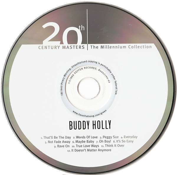 Buddy Holly - The Best Of Buddy Holly (CD, Comp, RE, RM, Tec) (Mint (M)) - Image 3