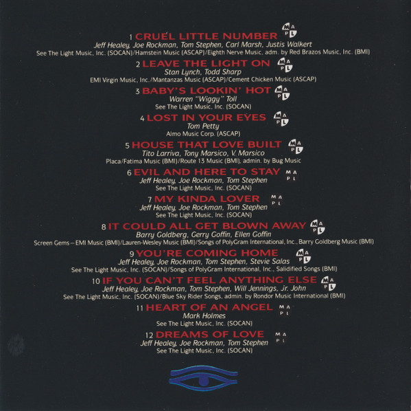 The Jeff Healey Band - Feel This (CD, Album) (Near Mint (NM or M-)) - Image 2