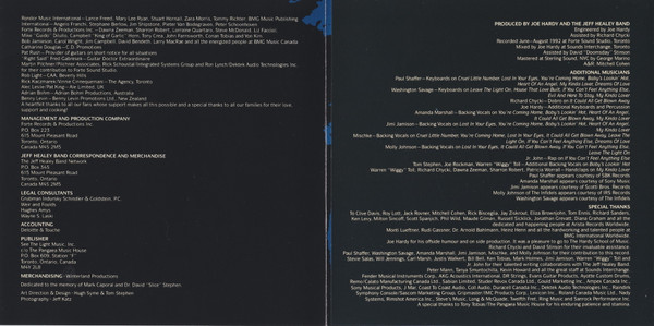 The Jeff Healey Band - Feel This (CD, Album) (Near Mint (NM or M-)) - Image 4