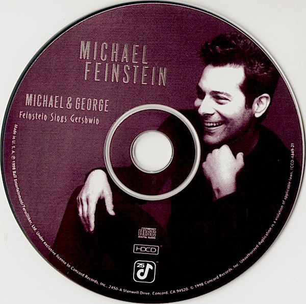 Michael Feinstein - Michael & George: Feinstein Sings Gershwin (HDCD, Album) (Near Mint (NM or M-)) - Image 3