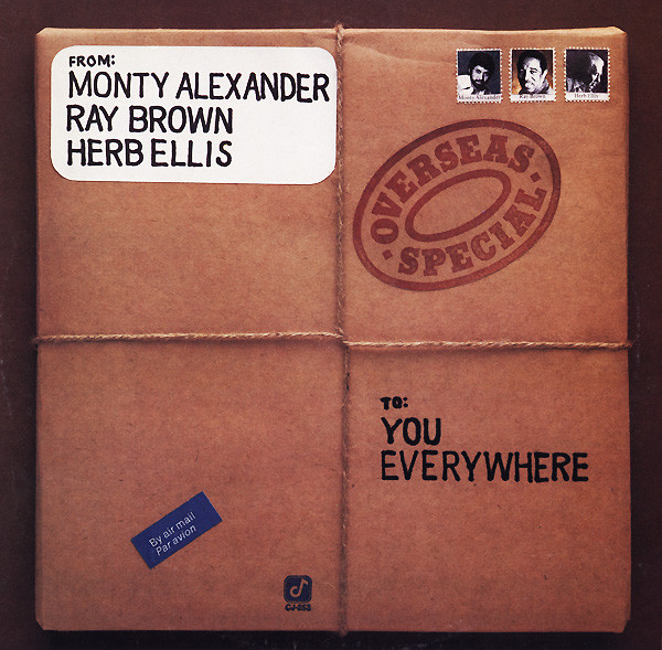 Monty Alexander, Ray Brown, Herb Ellis - Overseas Special (LP, Album) (Very Good Plus (VG+))