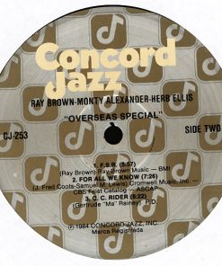 Monty Alexander, Ray Brown, Herb Ellis - Overseas Special (LP, Album) (Very Good Plus (VG+)) - Image 4