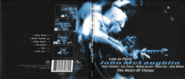John McLaughlin - The Heart Of Things (Live In Paris) (CD, Album, Dig) (Near Mint (NM or M-)) - Image 5