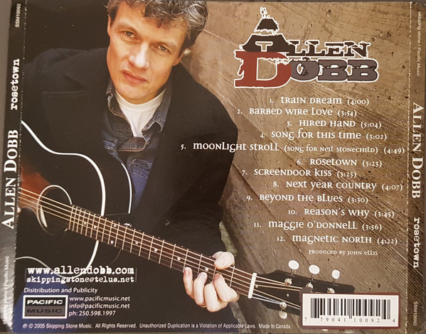Allen Dobb - Rosetown (CD, Album) (Mint (M)) - Image 3