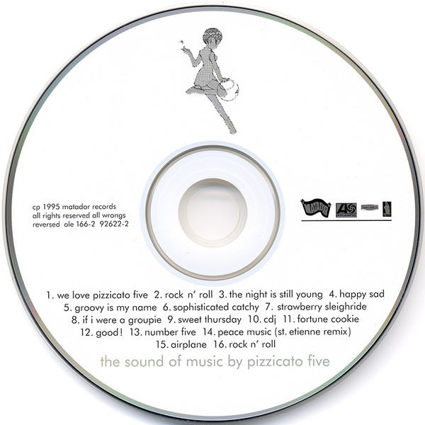 Pizzicato Five - The Sound Of Music (CD, Comp) (Near Mint (NM or M-)) - Image 4