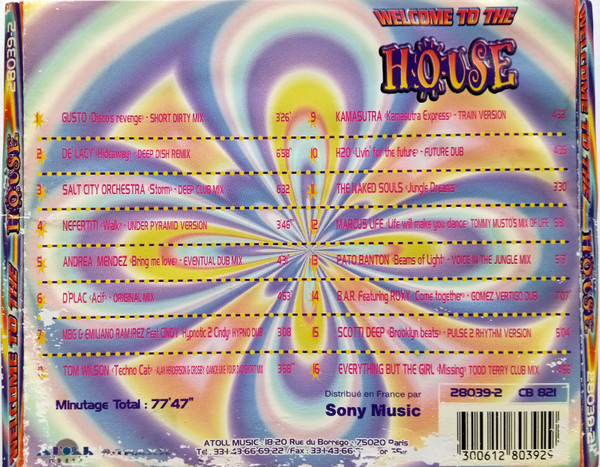 Various - Welcome To The House - Bienvenue Dans L'Univers De La Happy House (CD, Comp) (Near Mint (NM or M-)) - Image 2