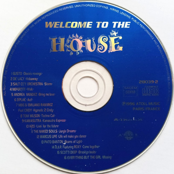 Various - Welcome To The House - Bienvenue Dans L'Univers De La Happy House (CD, Comp) (Near Mint (NM or M-)) - Image 3